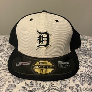Detroit Tigers exclusively engineered for MLB players 59FIFTY Cap size 7 1/2 new